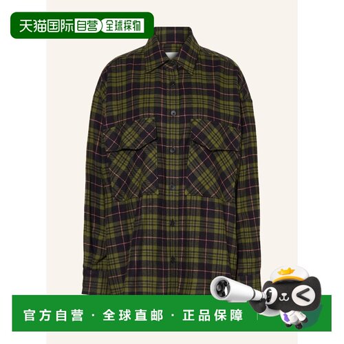 1h可退 香港直邮CLOSED 女士衬衫 100312012716000 CO 花色 Flann