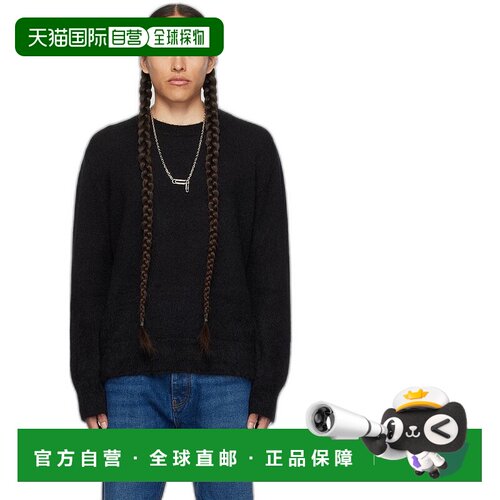 香港直邮Off-White 男士 徽标长袖毛衣 OMHE170F23KNI001羊毛针织