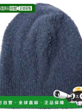 1h可退 香港直邮The Row  Elix 羊毛羊绒小便帽 00 blue蓝色 舒适
