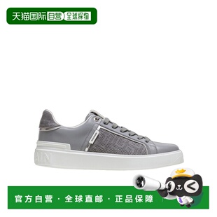 板鞋 AM0VI321LTCB男鞋 穿孔字母组合休闲运动鞋 香港直邮Balmain