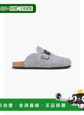 香港直邮J.W. Anderson 男士 毛毡木屐 ANM39501A17070754GREY