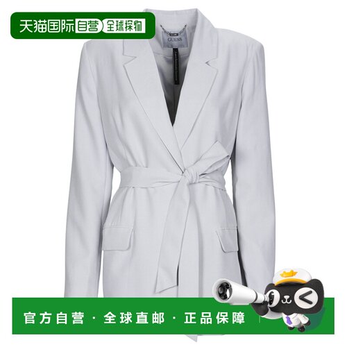 欧洲直邮Guess 女衣服 短外套/西装外套 灰色 春夏 CORNELIA BLAZ