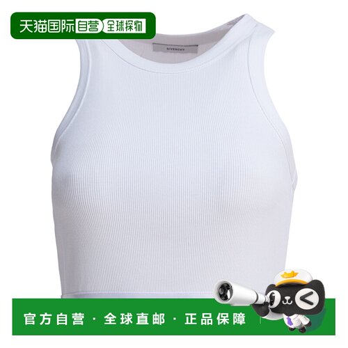 香港直邮GIVENCHY 女士背心吊带 BW70FNR2Q3100 CO 白色 TOP
