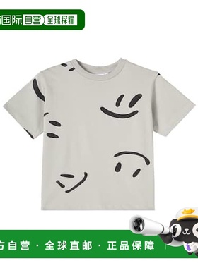1h可退 香港直邮Molo 男童 Rodney 印花棉质针织T恤童装