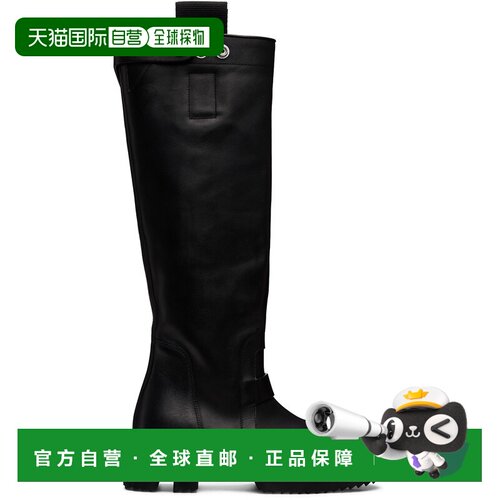 1h可退 香港直邮rick owens 瑞克 欧文斯 女士 黑色 Tower Knee P