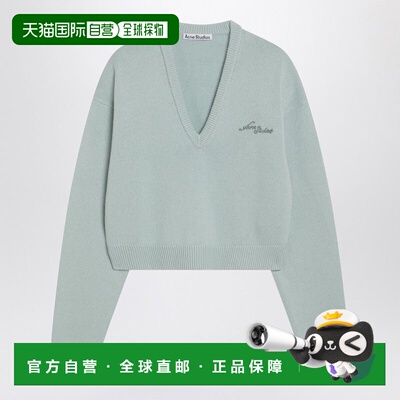 欧洲直邮ACNE STUDIOS 女士针织衫 A60625COBI8 AW2025 绿色