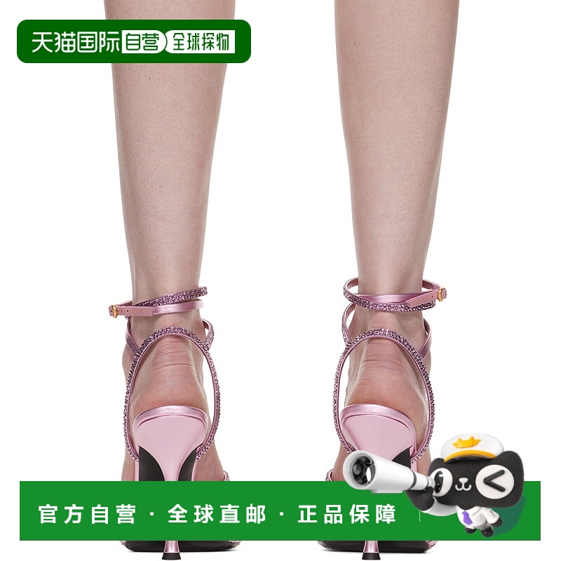 【99新未使用】香港直邮Valentino 徽标高跟凉鞋 2W2S0GE3RIG