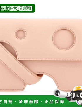 1h可退 香港直邮off-white 女士 灰白色 Burrow-22 折叠单肩包 OW