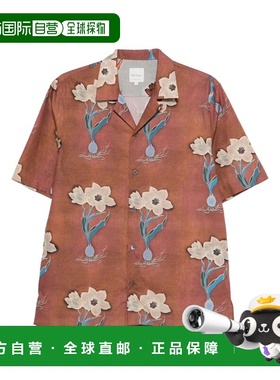 1h可退 香港直邮Paul Smith 保罗 史密斯 男士 橙色衬衫 M1R905UV