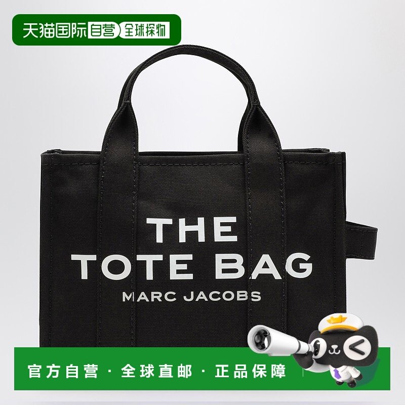 香港直邮Marc Jacobs 马克 雅可布 女士 小号帆布手提包(黑色) M0,箱包皮具/热销女包/男包,托特包,淘宝优惠券,粉丝福利购,淘宝优惠卷