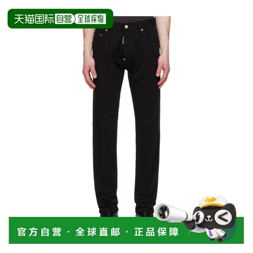 香港直邮DSQUARED2 男士牛仔裤 S74LB1907S39781BLACK SS2026