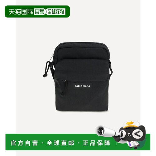 1h可退 香港直邮Balenciaga 巴黎世家 男士 Explorer Logo 单肩包