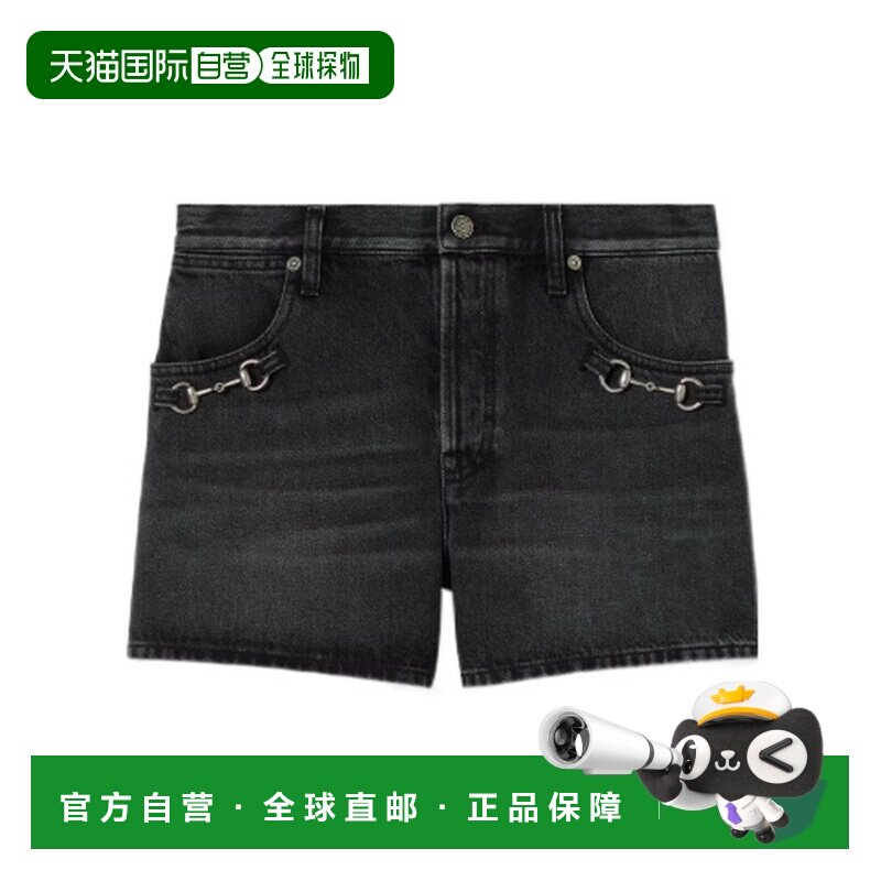 Gucci 马衔扣牛仔短裤 866900XDDF1 【付后1h可退】