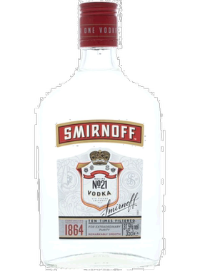 欧洲直邮欧洲直邮Smirnoff斯米诺红牌伏特加37.5%350ml英国