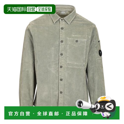 1h可退 欧洲直邮C.P. COMPANY 男士衬衫 21CMSH147A006410O950 AW