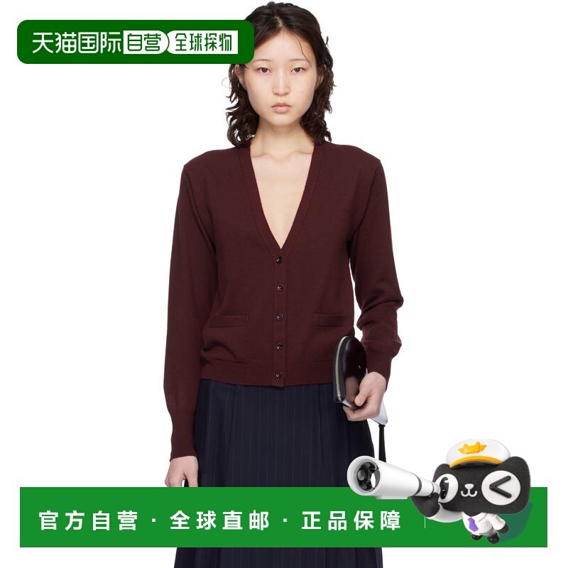 1h可退 香港直邮Maison Margiela 马丁 马吉拉 女士 酒红色开衫 S,女装/女士精品,毛针织衫,淘宝优惠券,粉丝福利购,淘宝优惠卷