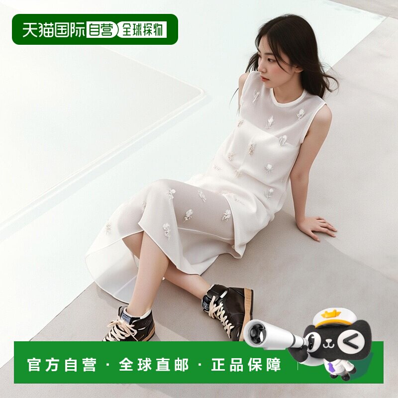 自营欧洲直邮GOLDEN GOOSE/GGDB女士黑色皮革星星系带高帮运动鞋图片