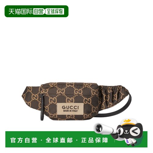 自营Gucci 大号 GG 防撕裂腰包单肩包 767934FACPM