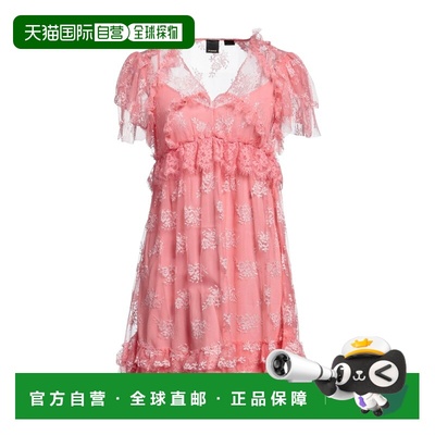 1h可退 香港直邮Pinko 品高 女士 短款连衣裙 pink粉色 舒适时尚