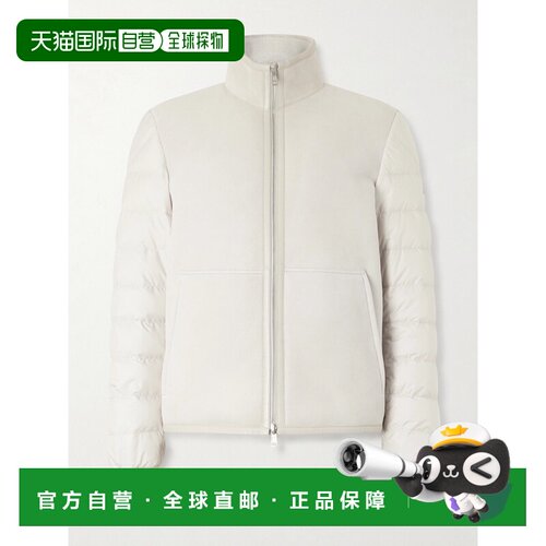 1h可退 Moncler 盟可睐 男士 Crachin Shell 可反穿皮革夹克