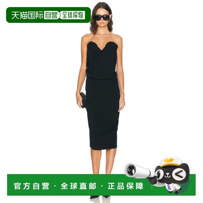 美国直邮magda butrym 女士 无肩带紧身束胸连衣裙 143726吊带