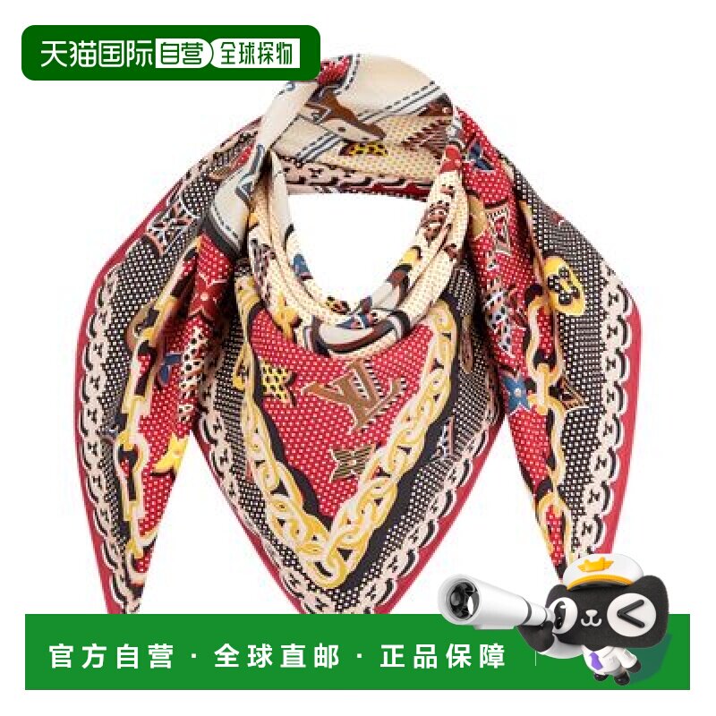 自营1h可退 欧洲直邮LV路易威登 Monogram波普广场方巾真丝时尚百