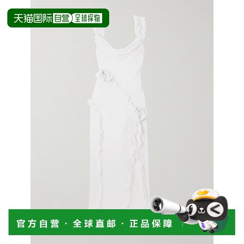 1h可退 ALESSANDRA RICH 亚历山德拉.瑞秋 女士 荷叶边波连衣裙