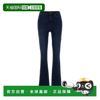 香港直邮MOTHER 女士牛仔裤 10424104IPU SS2025 蓝色 腰带环牛仔