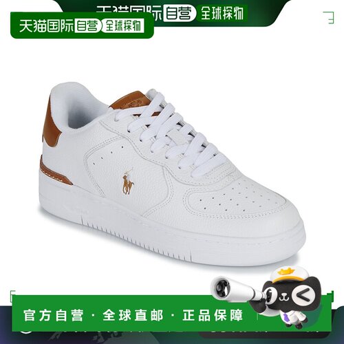欧洲直邮Polo Ralph Lauren 男女同款 低帮板鞋 MASTERS COURT