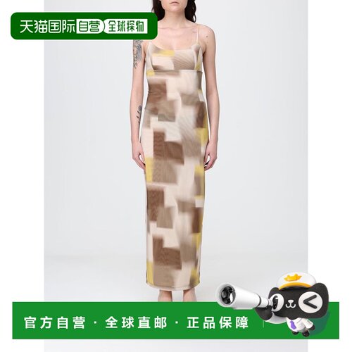 香港直邮ARMANI EXCHANGE 女士吊带连衣裙 XW002054AF21292F1060