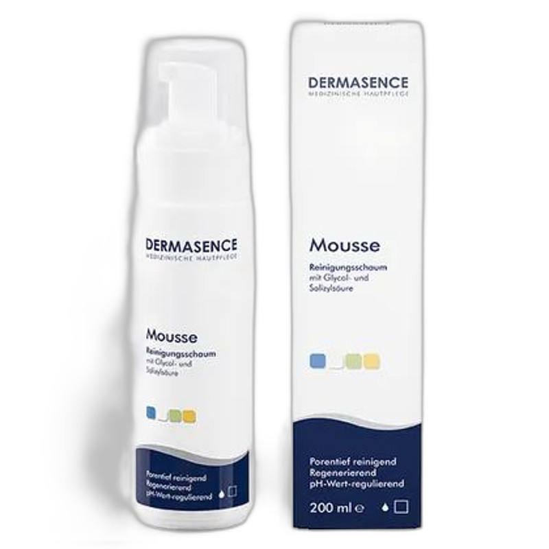 dermasence德国迪马森斯果酸洁面慕斯油痘肌洗面奶正品