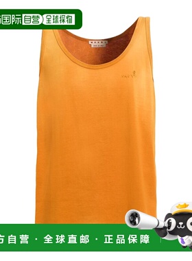 1h可退 香港直邮Marni 玛尼 男士 背心上衣 orange橙色 舒适时尚