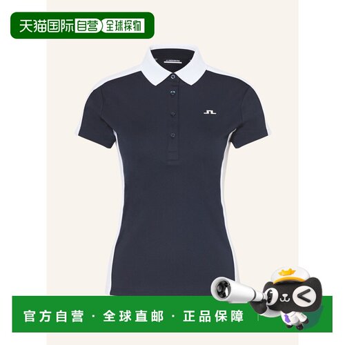 1h可退 欧洲直邮J LINDEBERG 女士POLO衫 100291986617000 CO 黑