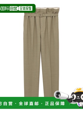 1h可退 香港直邮Saint Laurent 腰带环休闲裤 857058Y1N14