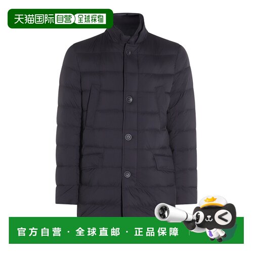 香港直邮Herno 男士 单排扣夹棉大衣夹克 PI007ULE12456Z