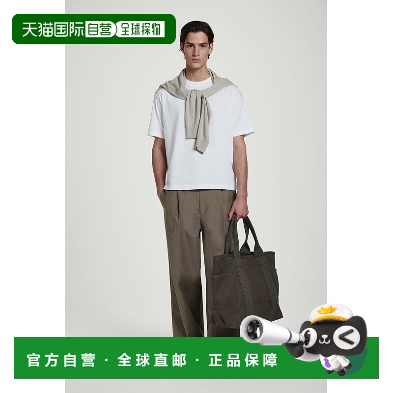 自营欧洲直邮COS 男士大号帆布托特包