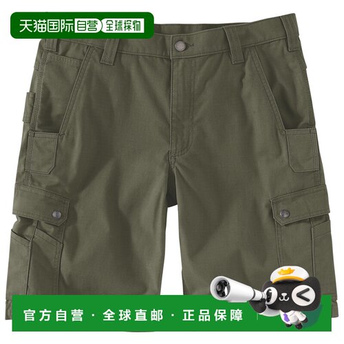 1h可退 欧洲直邮CARHARTT 男士短裤 0123651BASIL CO 军绿色