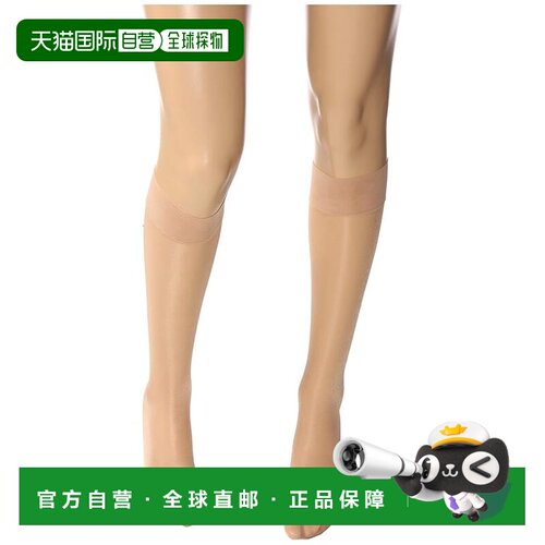 1h可退 香港直邮Wolford 女士 Touch 20 绸缎及膝袜  舒适时尚