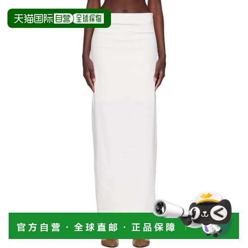 香港直邮Issey Miyake 三宅一生 女士 灰白色 Allow 半身裙 IM68F