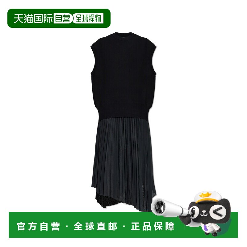 1h可退 香港直邮ALL SAINTS 女士连衣裙 LEIAW172DCBLACK SS2025