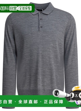 1h可退 香港直邮VINCE 男士 美利奴羊毛Polo衫 M05196453A