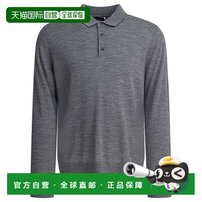 1h可退 香港直邮VINCE 男士 美利奴羊毛Polo衫 M05196453A
