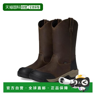 1h可退 香港直邮keen 男士 Evanston 套穿防水靴子(Soft Toe)户外