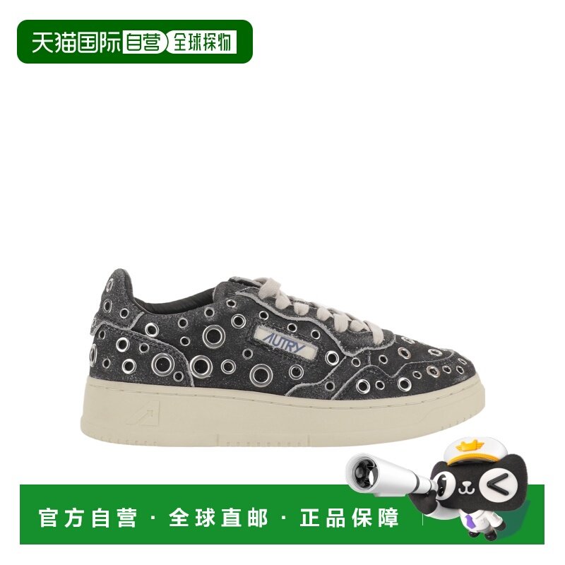 1h可退 香港直邮女士 铆钉装饰低帮休闲鞋 26SS,女鞋,时尚休闲鞋,淘宝优惠券,粉丝福利购,淘宝优惠卷