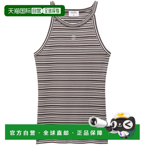 1h可退 香港直邮Filippa K 女士 FILIPPA K 棕色上衣 30434