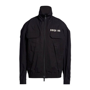 男士 二次方 香港直邮Dsquared2 black黑色 舒适时尚 夹克 1h可退