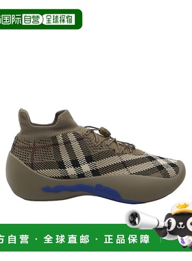 香港直邮Burberry 格纹针织 Neptune 运动鞋 81019061博柏利情人