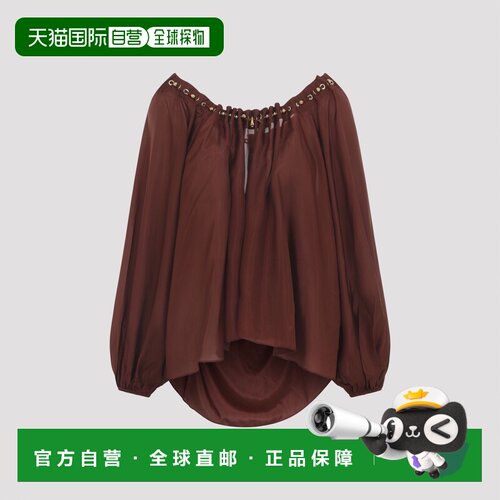 1h可退 香港直邮ZIMMERMANN 女士T恤 8428TSS261MERLOT AW2026 红