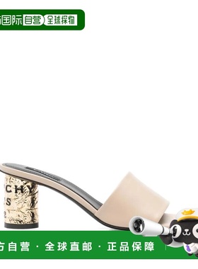 1h可退 香港直邮Givenchy 纪梵希 女士 紀梵希膠帶跟穆勒鞋 BE30A