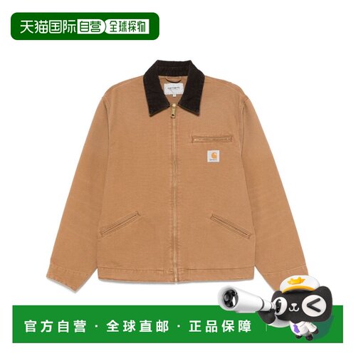 香港直邮CARHARTT WIP 男士 PRE 棕色外套 I0352803TW17